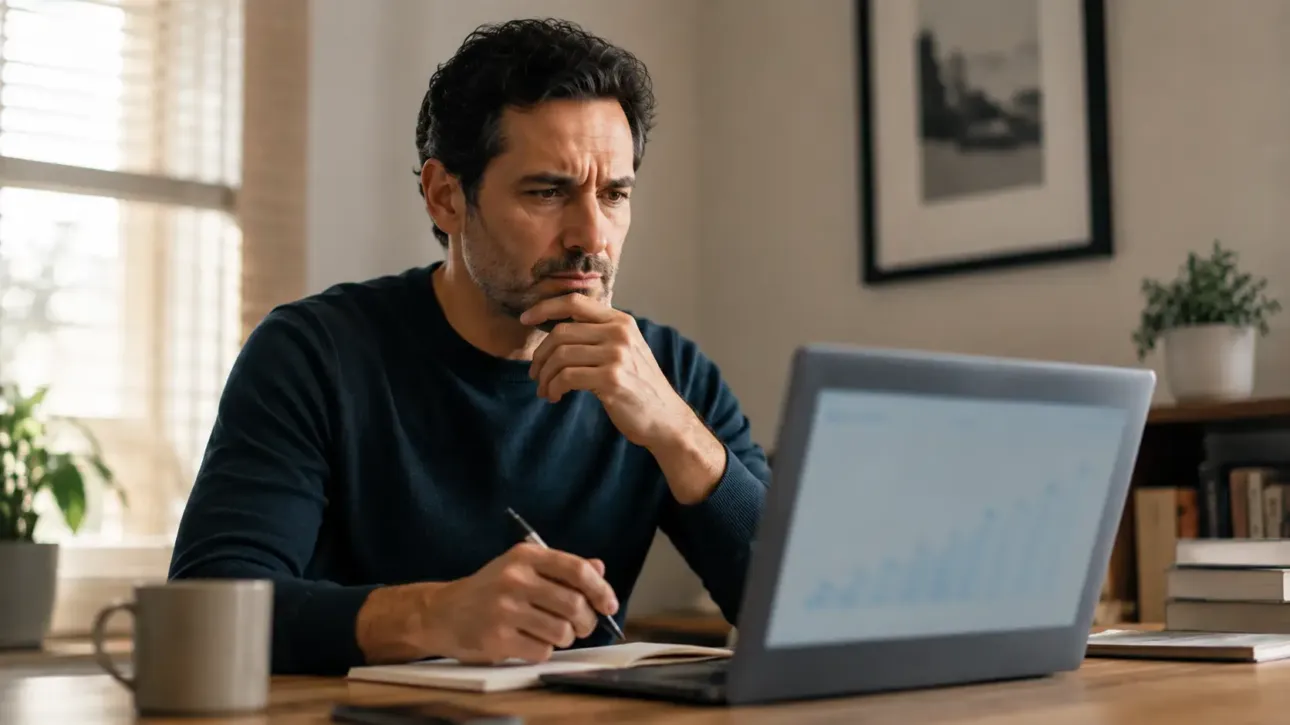 Lumyciel agence digitale — entrepreneur analysant la baisse de trafic liée à la recherche zero-click en 2026